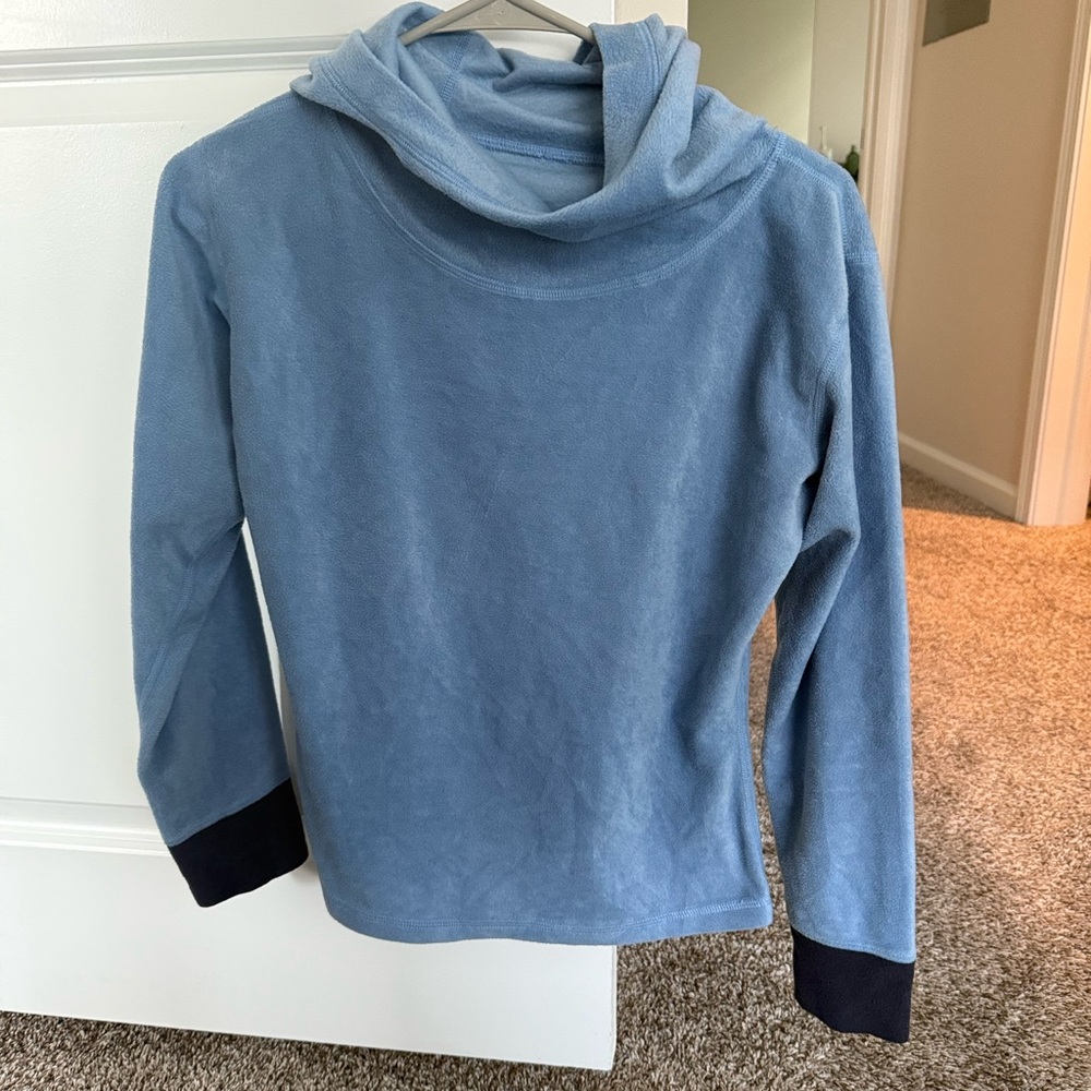 Lululemon Scuba Plush Fleece Hoodie Blue Size Small Cozy Pullover